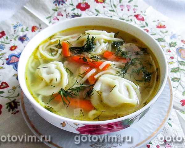 На ужин — изысканный пельменный суп с картошкой, который вкуснее всего!