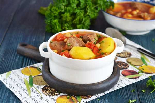 Бозбаш по-домашнему — простой и вкусный рецепт с говядиной и овощами