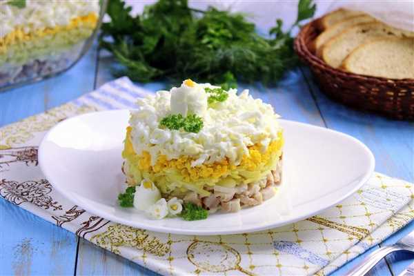 Салат Любава — вкусное и полезное блюдо, которое можно приготовить в домашних условиях