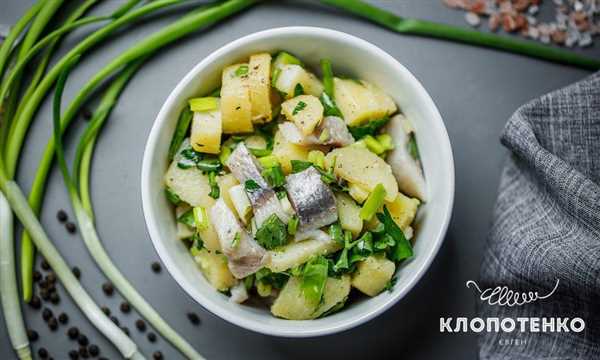 Простой и вкусный рецепт салата с луком и картофелем, который покорит ваши вкусовые рецепторы