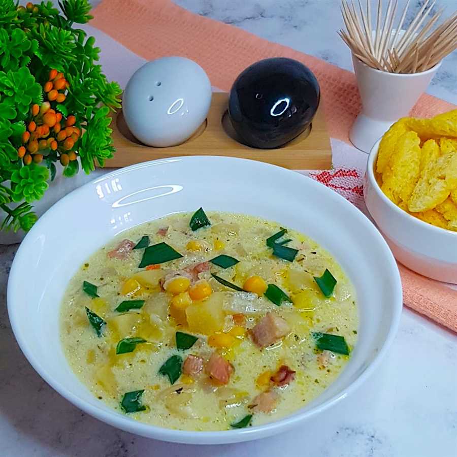 Рецепт сливочного супа со сладкой кукурузой, беконом и свежей петрушкой — секреты приготовления